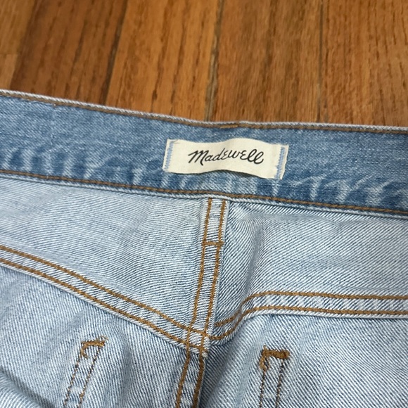 Madewell Light Blue Straight Leg Jeans Size 8 - Picture 2 of 11